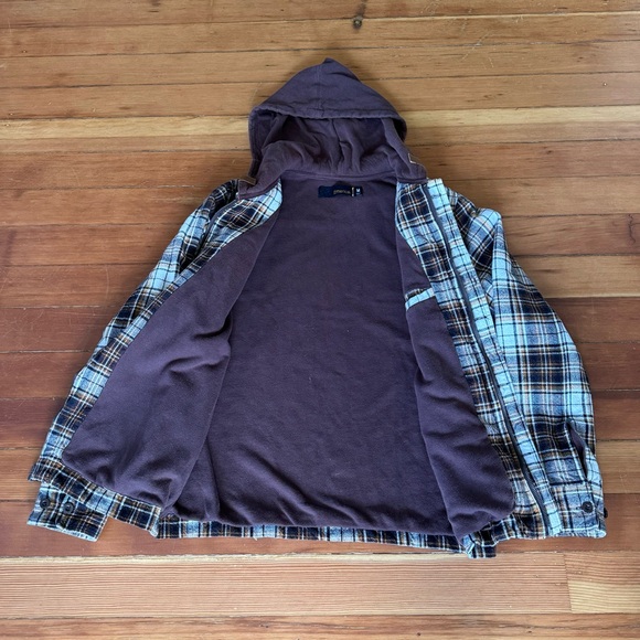 Emerica. Men’s Plaid Hooded Jacket Medium - Picture 9 of 10